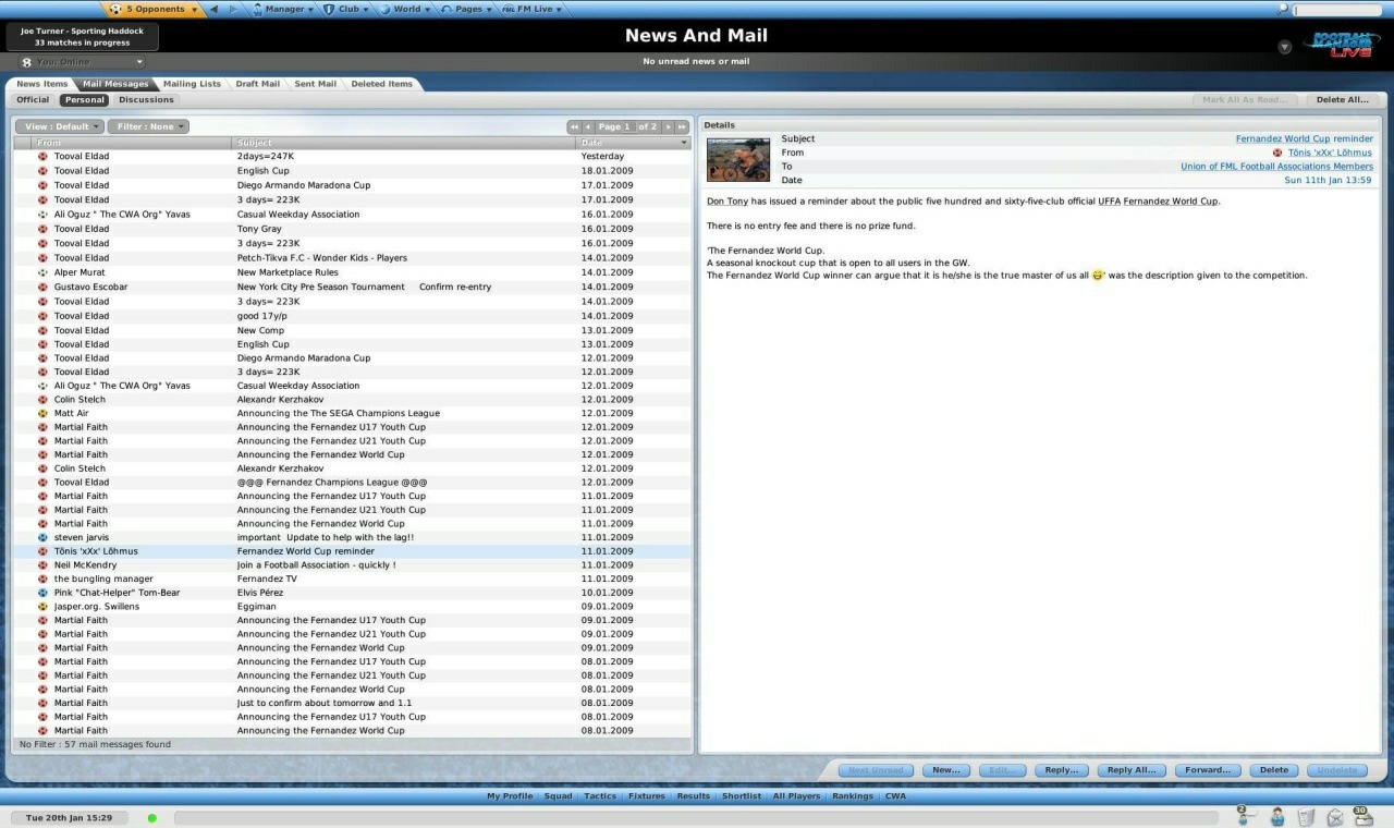 Football Manager Live - Imagen 15